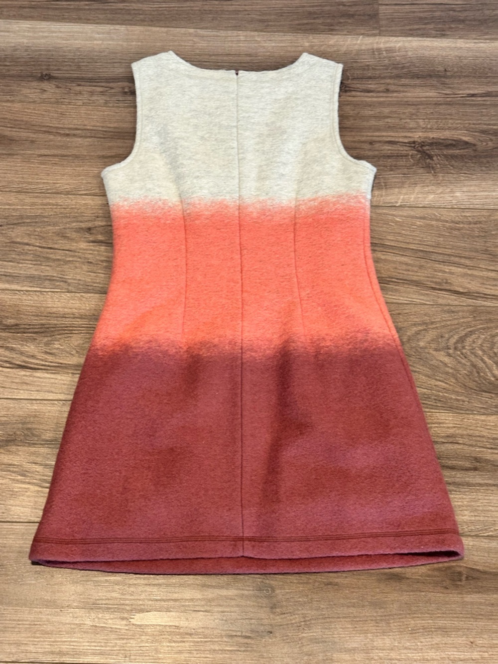 Anthropologie Hoss Intropia Sienna Wool Ombré Dress in Groovy Layer Size Large - Picture 6 of 8